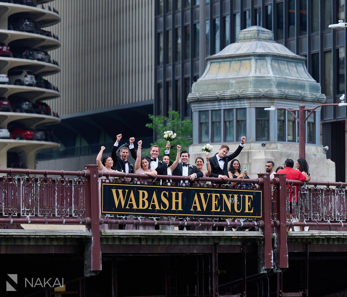 chicago riverwalk wedding photos