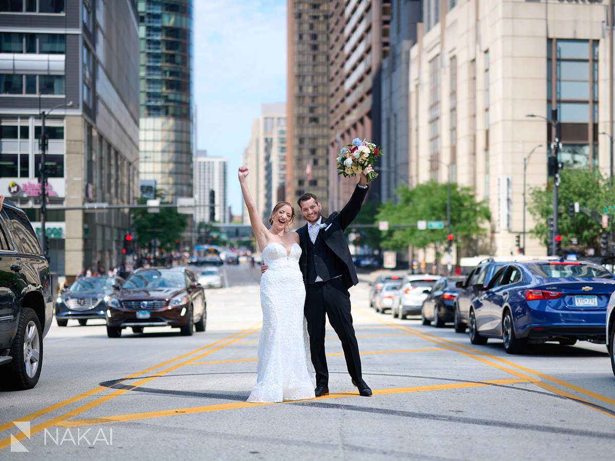 Loews Chicago Wedding pictures Columbus dr