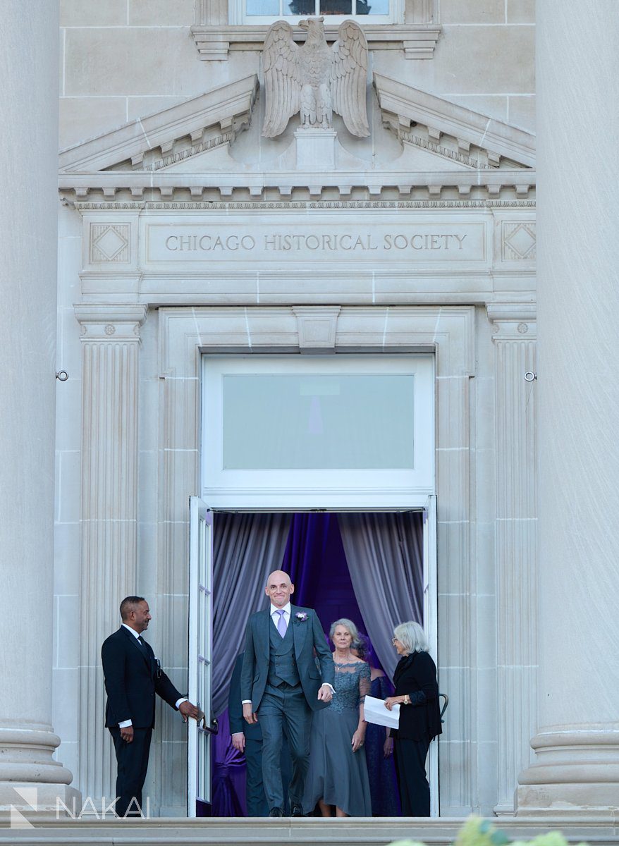 Chicago history museum wedding photos ceremony