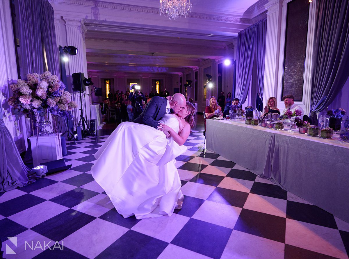 Chicago history museum wedding reception photos first dance