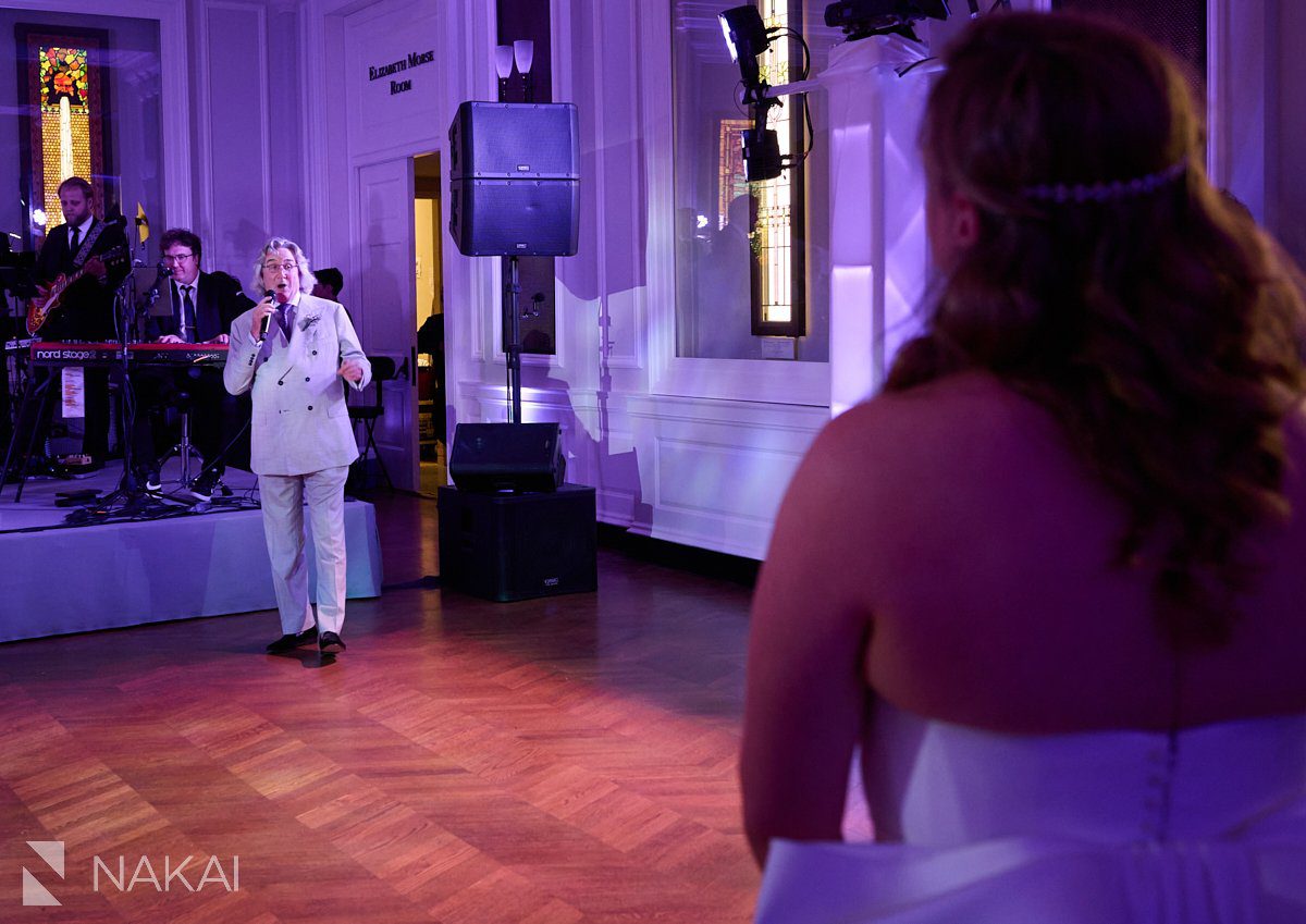 Chicago history museum wedding reception photos parents