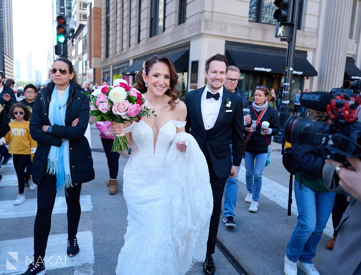 chicago londonhouse wedding photos Michigan avenue