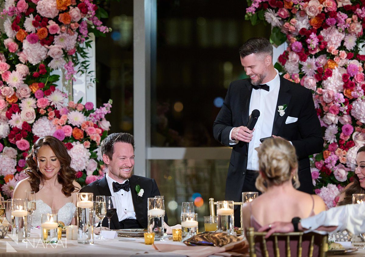 chicago londonhouse wedding photos reception speeches