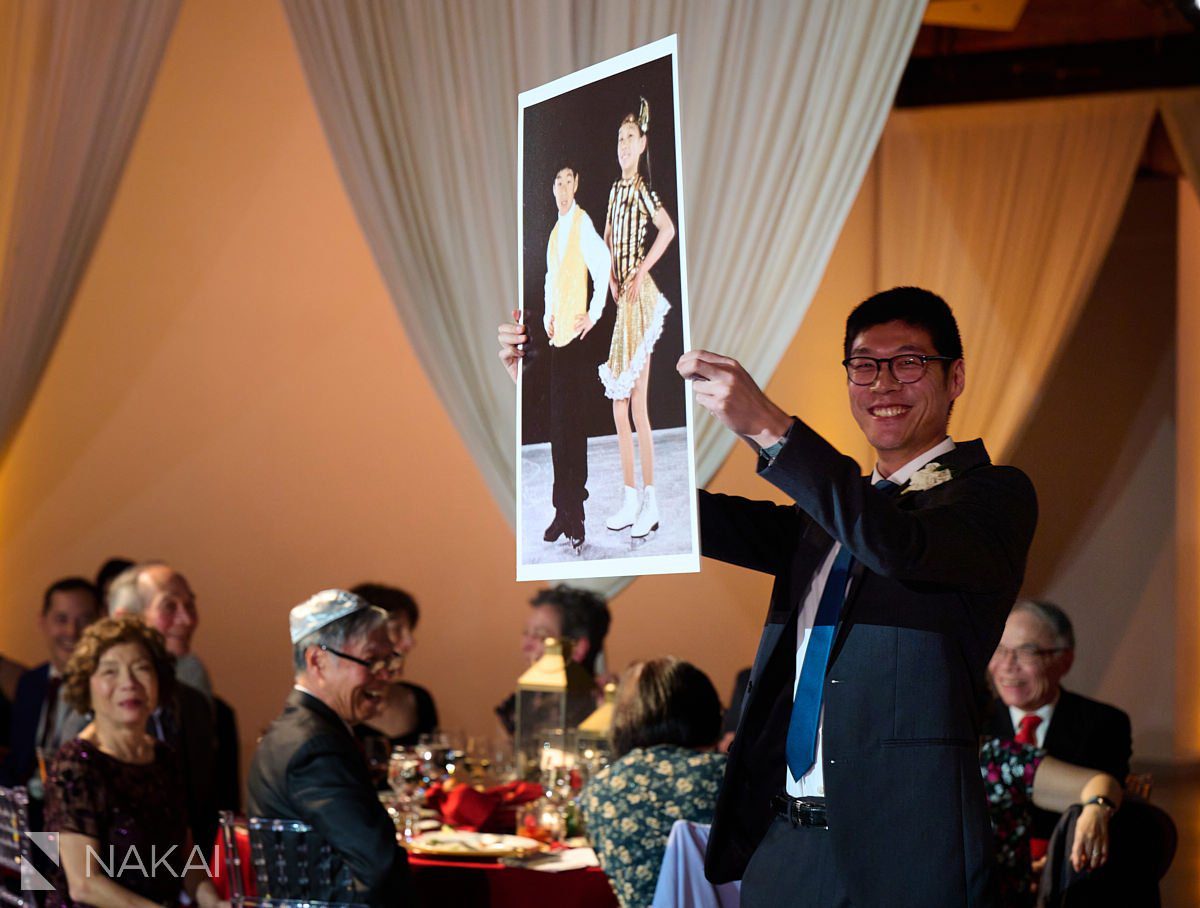 Venue West Chicago wedding photos reception toasts