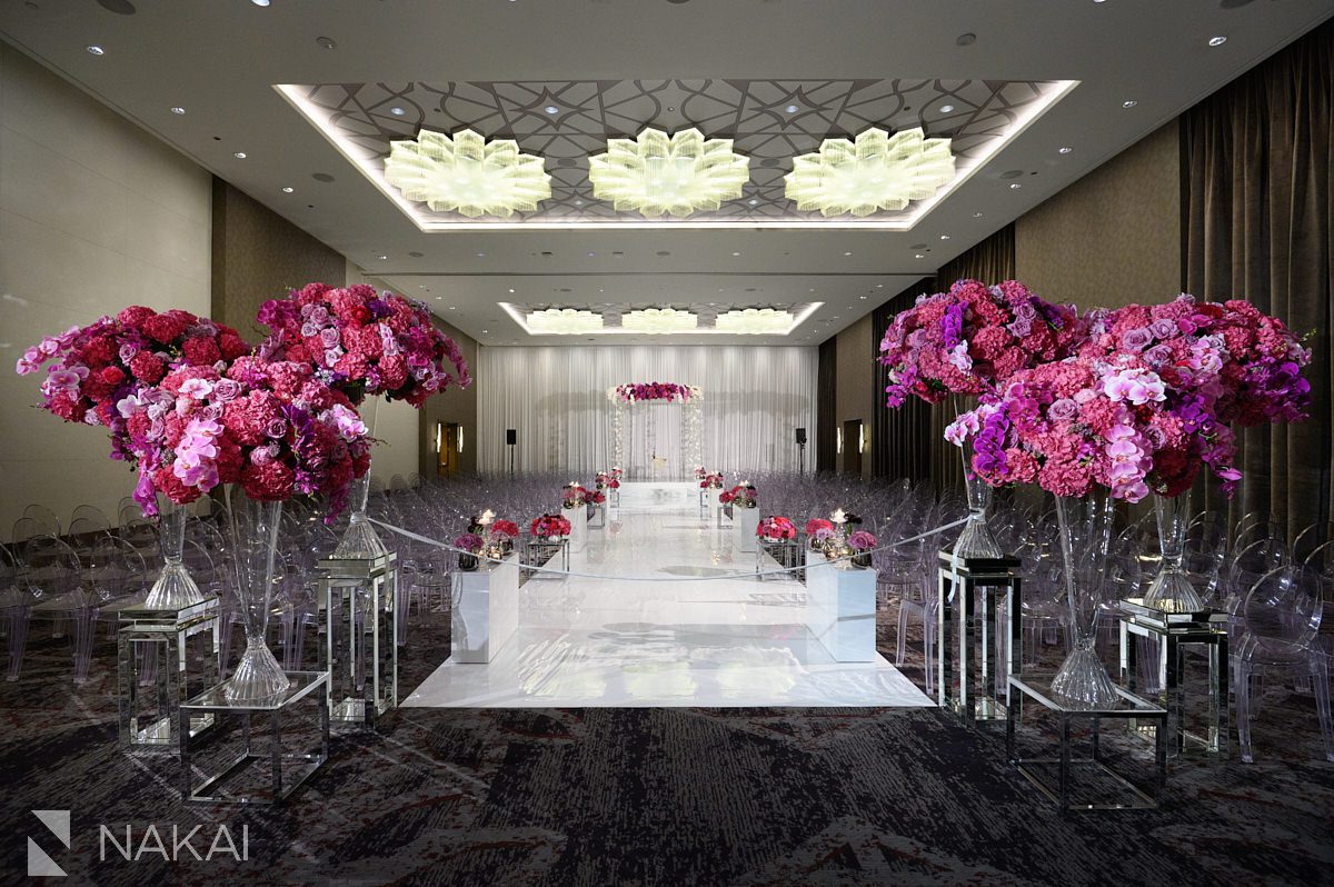 Loews Chicago Hotel wedding pictures Epic Events Decor flowers