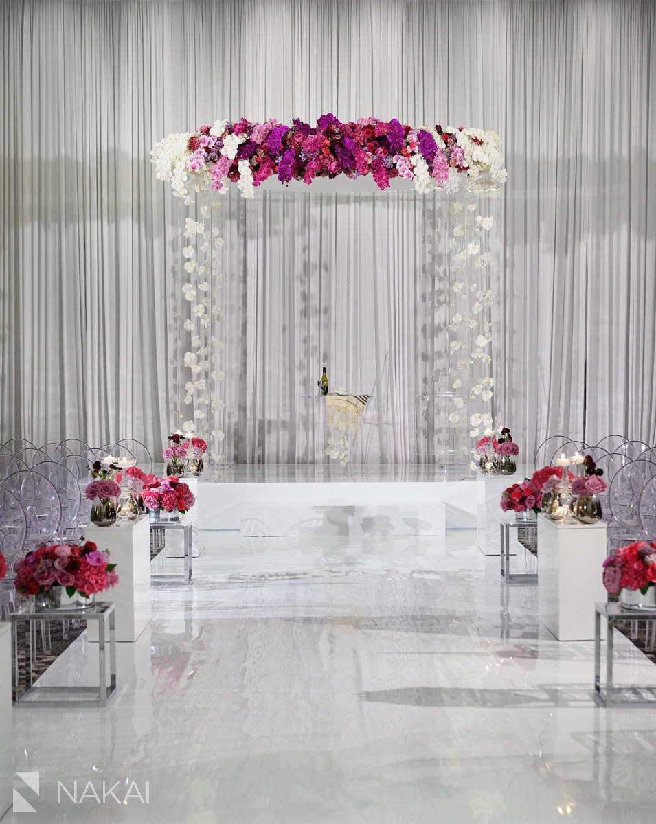 Loews Chicago wedding pictures Great Events Inc flowers