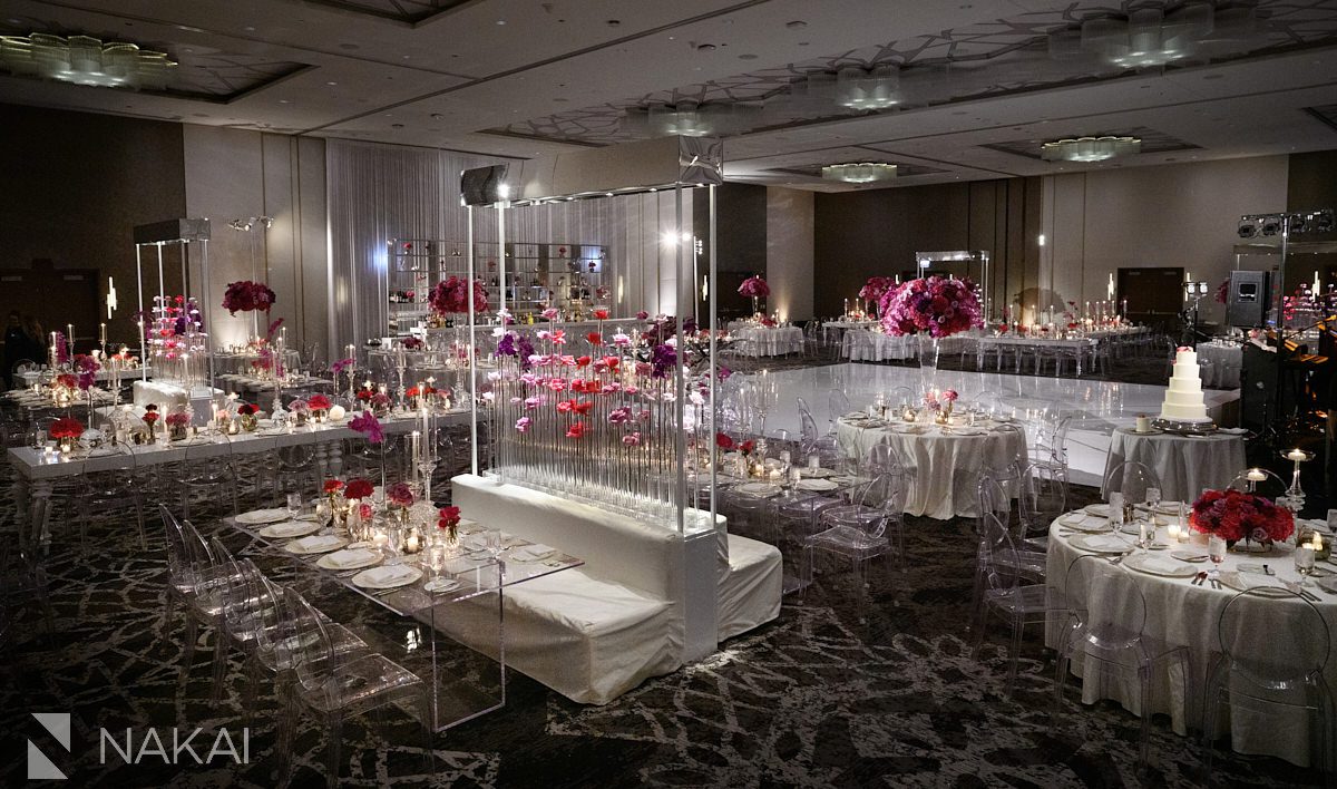 Loews Chicago Hotel wedding pictures Great Events Inc flowers