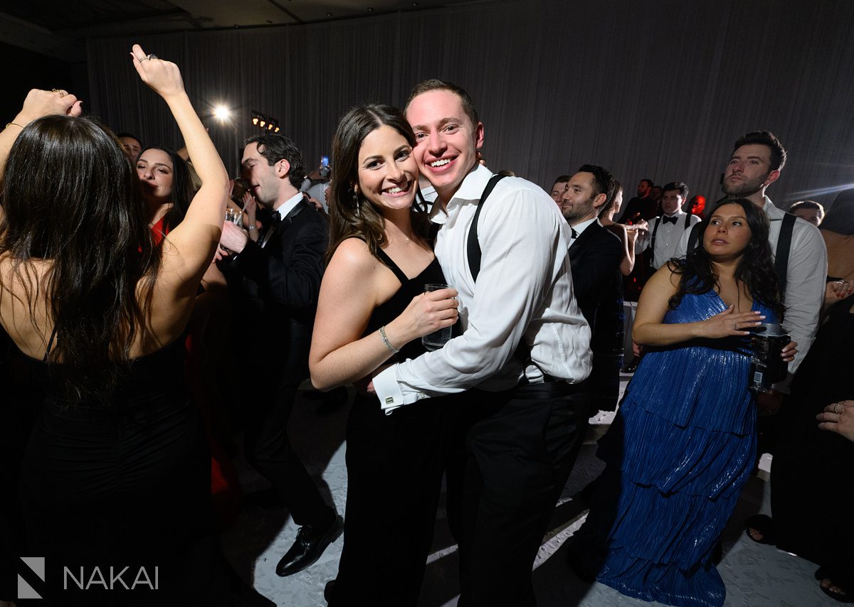 Loews Chicago Hotel wedding pictures dancing reception