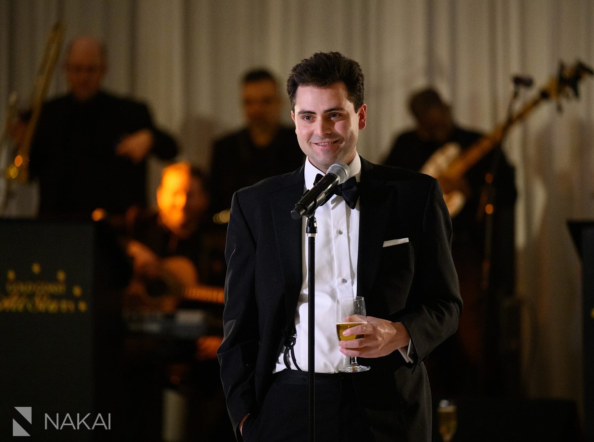 Loews Chicago Hotel wedding pictures speeches reception best man