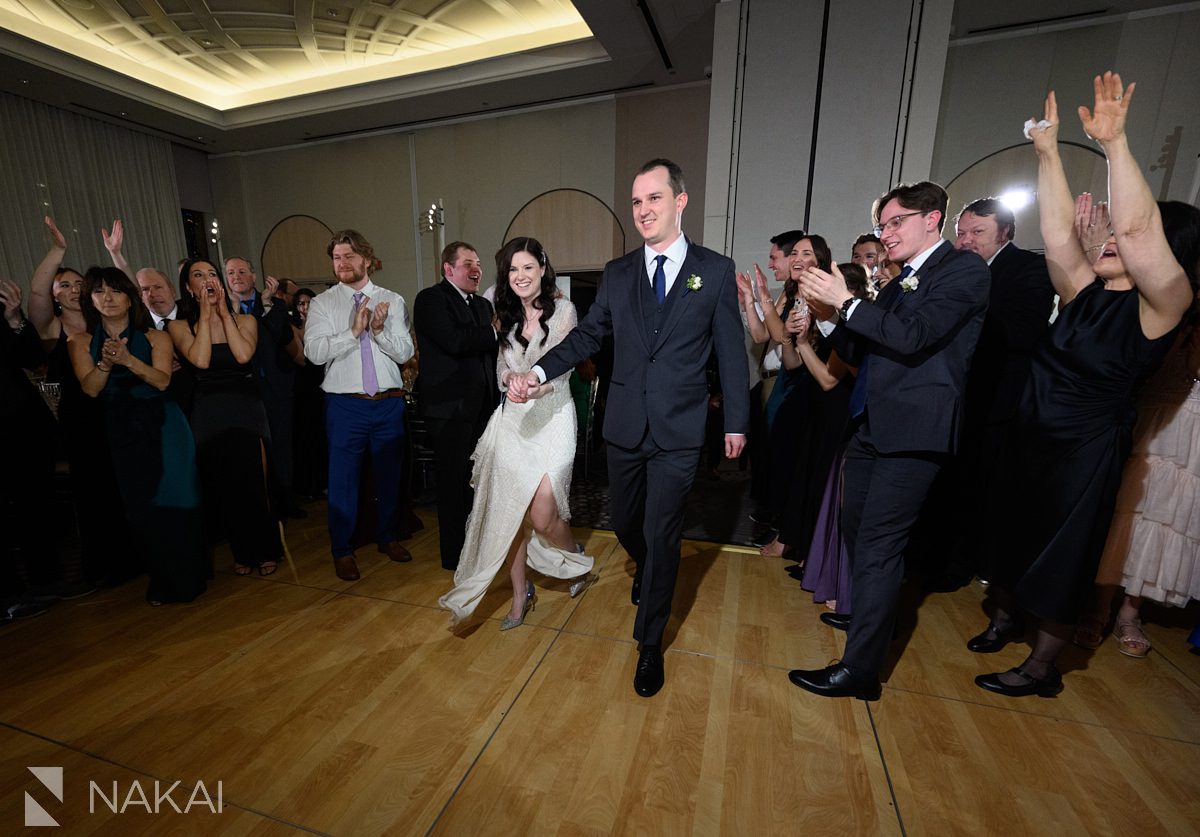 Chicago LondonHouse wedding photographer reception first dance