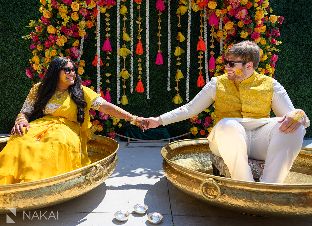 Chicago haldi ceremony photography