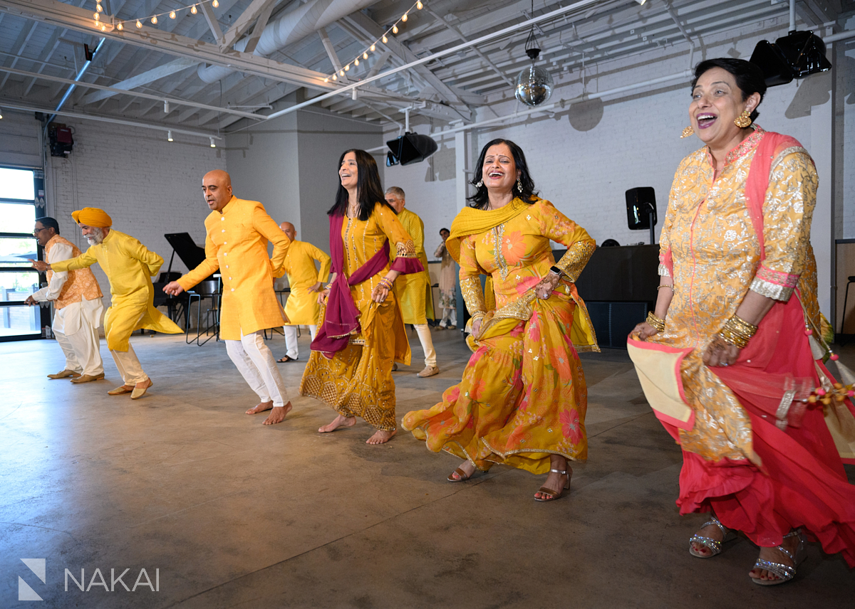 chicago haldi event dancing
