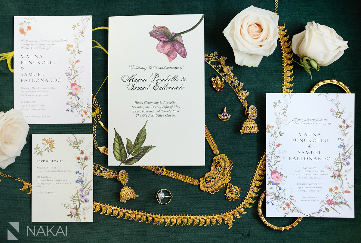 chicago indian wedding details