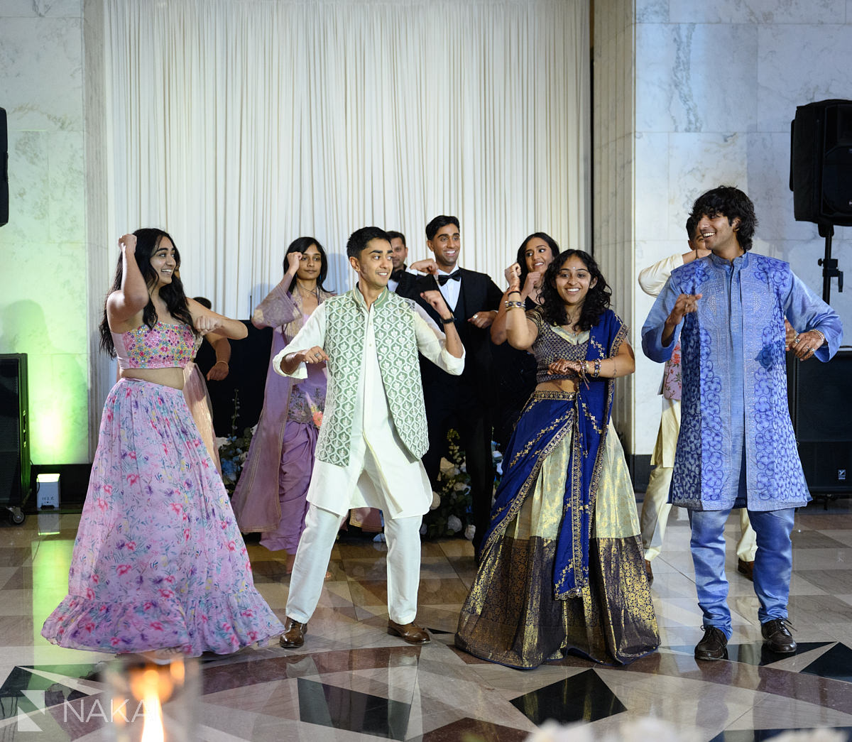 chicago indian wedding reception dances 