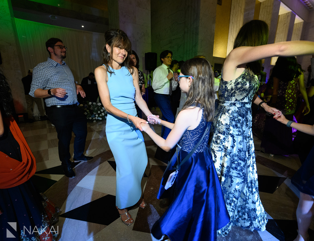 chicago indian wedding reception dancing 