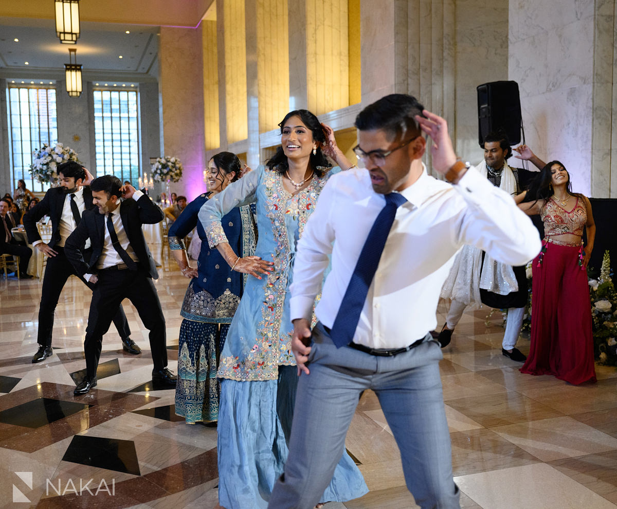 chicago indian wedding reception fun 