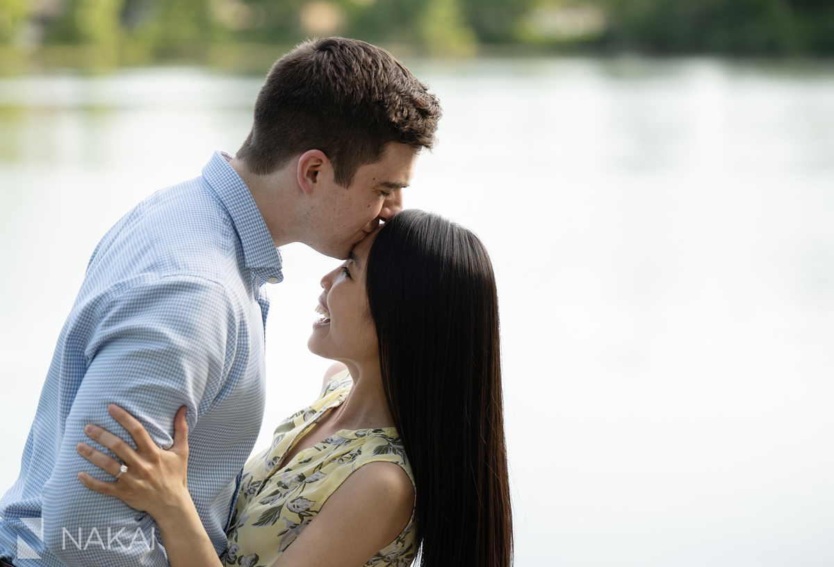 notre dame south bend engagement photos