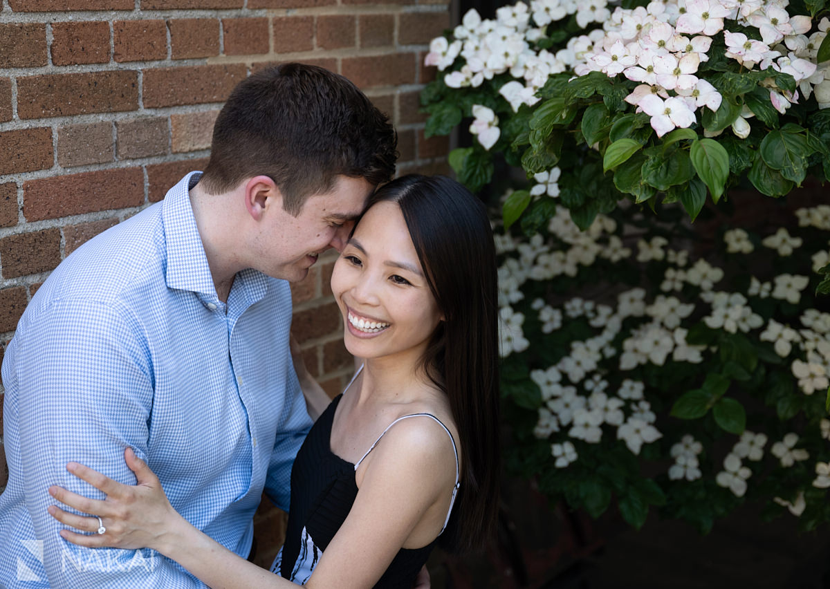 south bend engagement photos