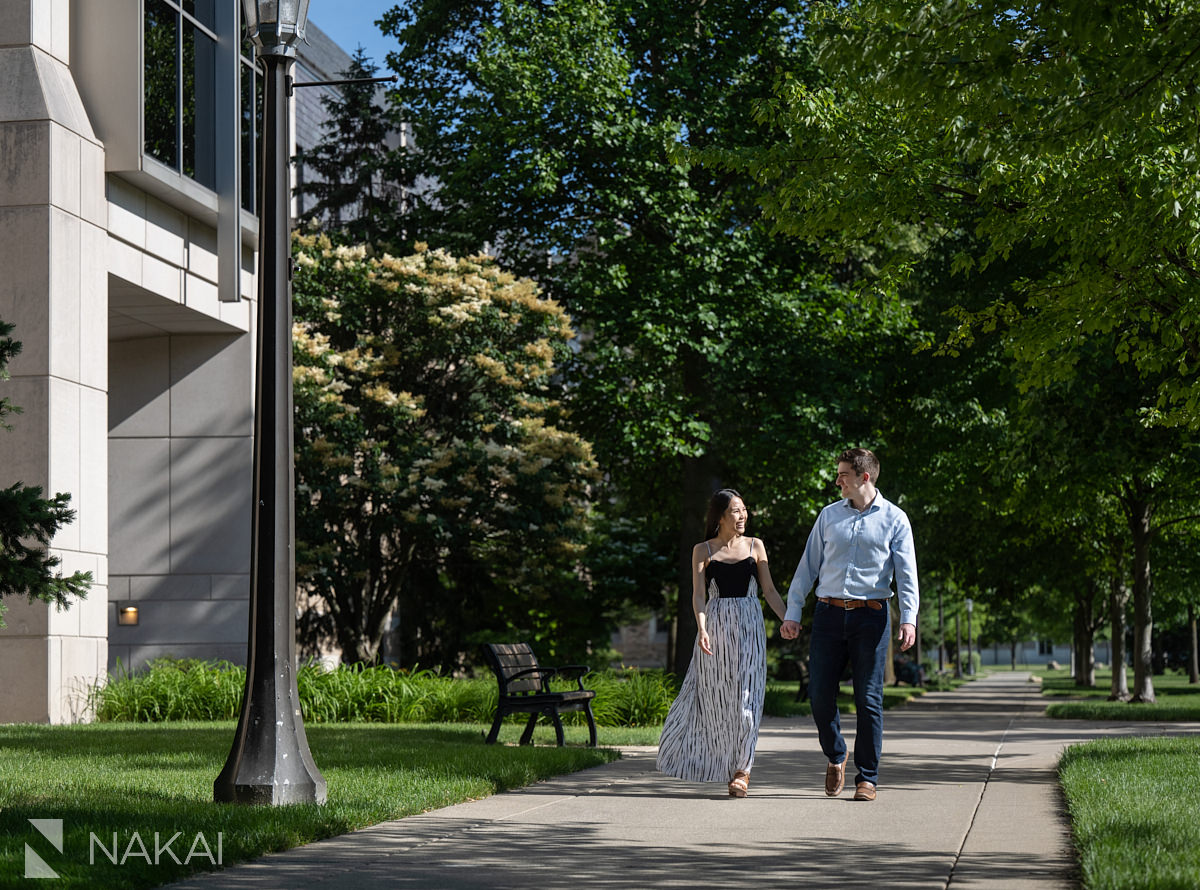 south bend engagement photos