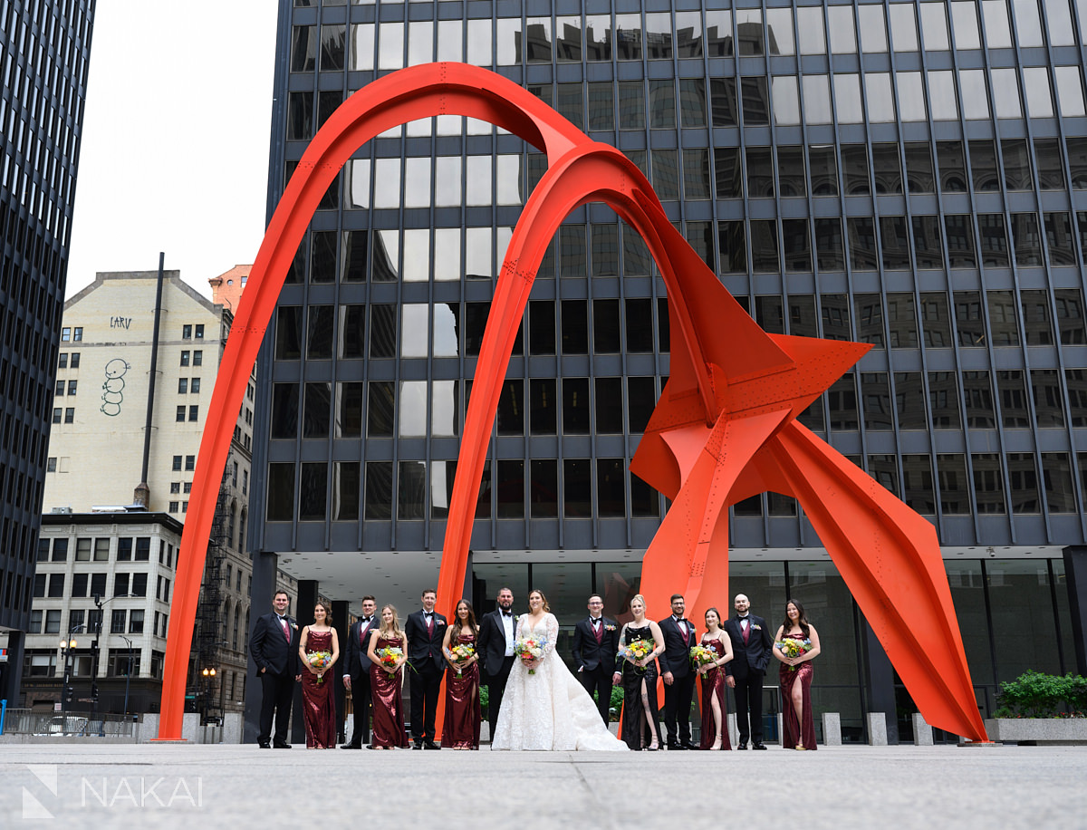 calders flamingo wedding photos