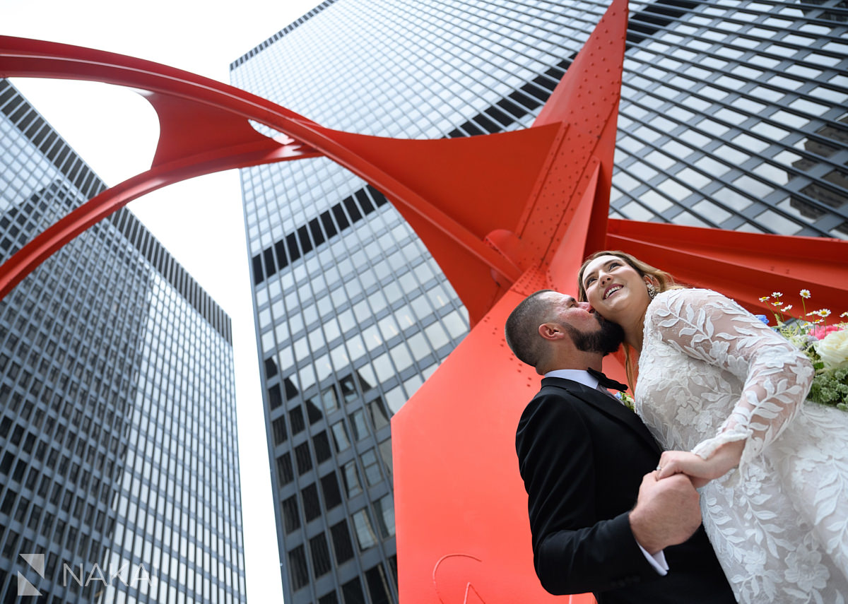 calders flamingo wedding photos