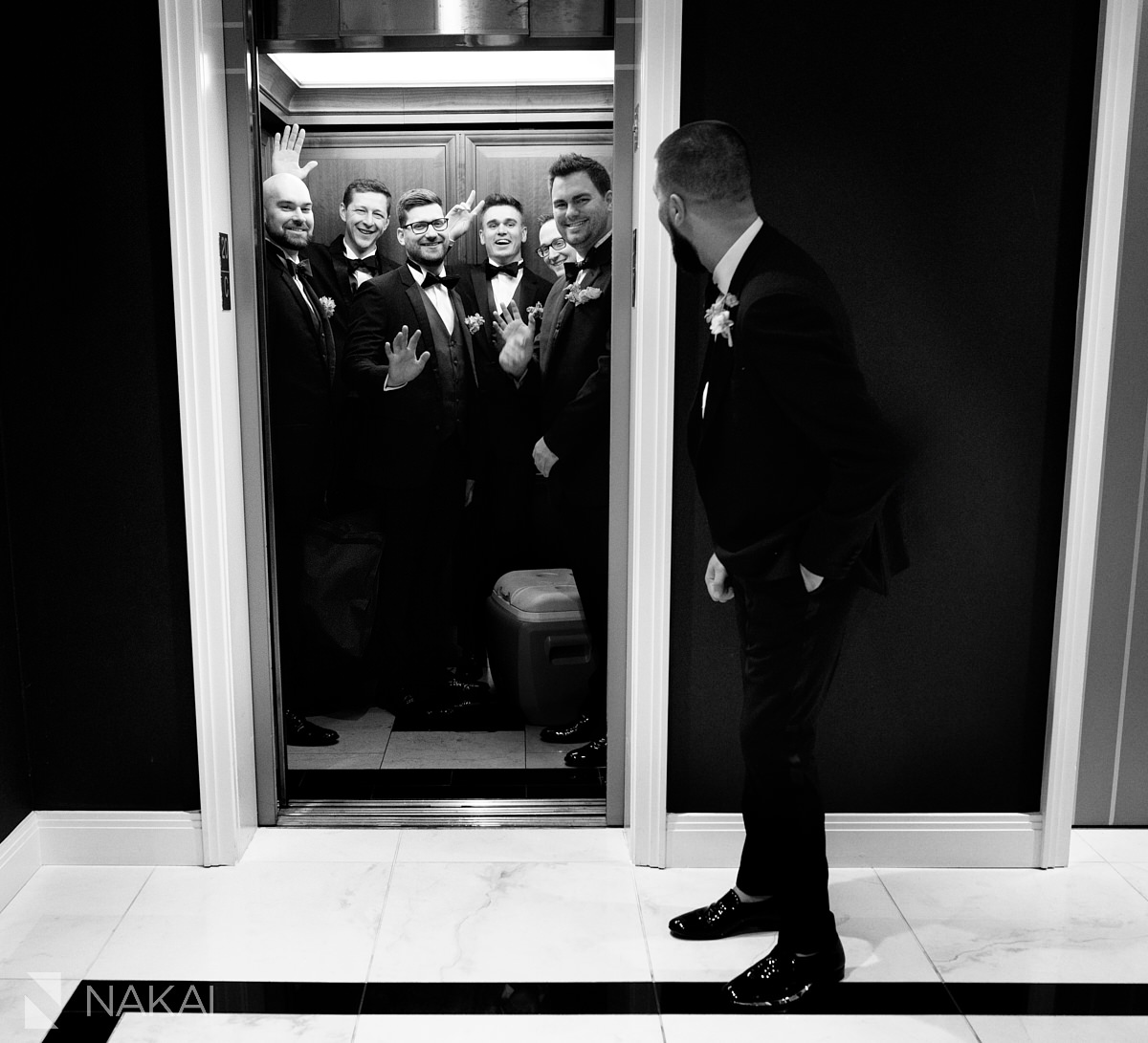 chicago groom wedding photography