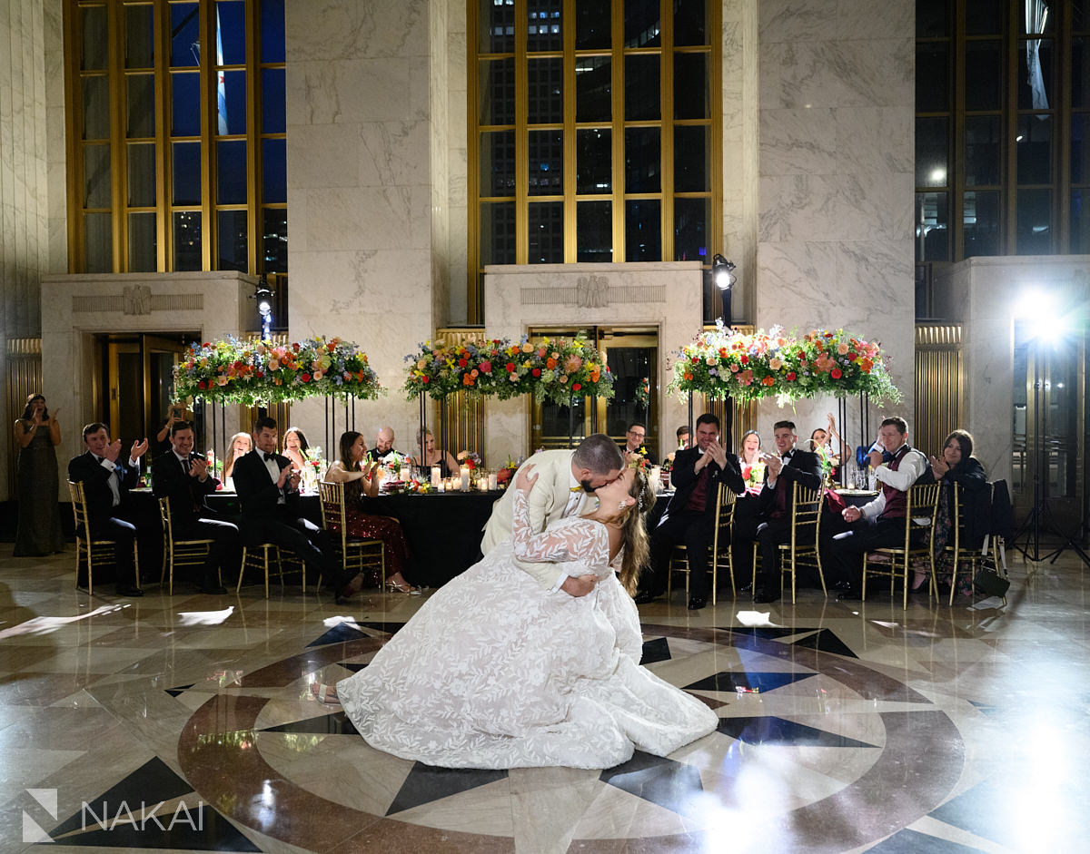 old post office chicago wedding parent dance