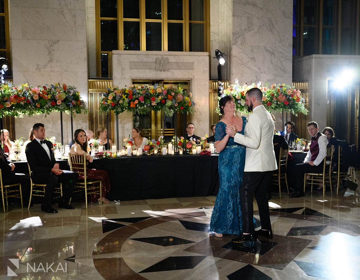 old post office chicago wedding parent dance