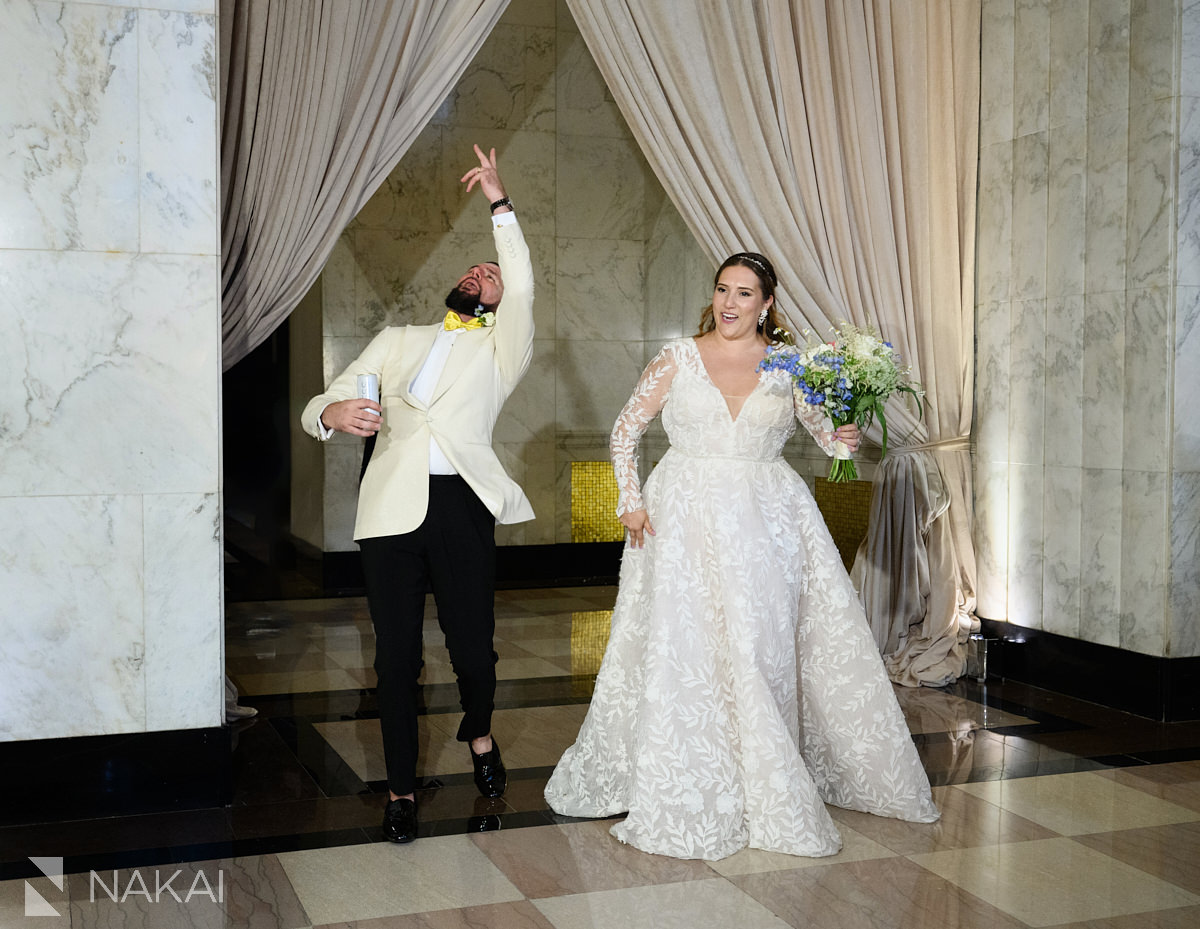 old post office chicago wedding reception entrance