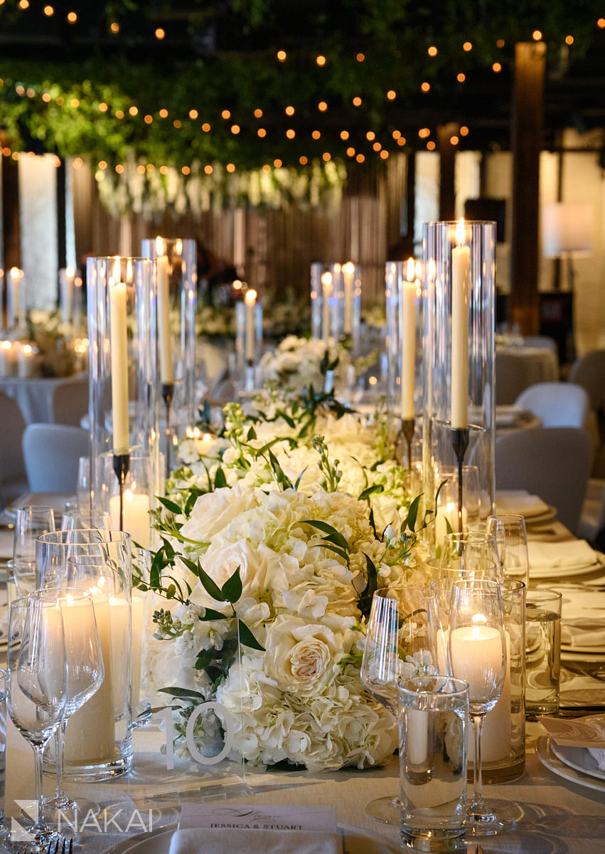 the dalcy wedding reception details decor and flowers