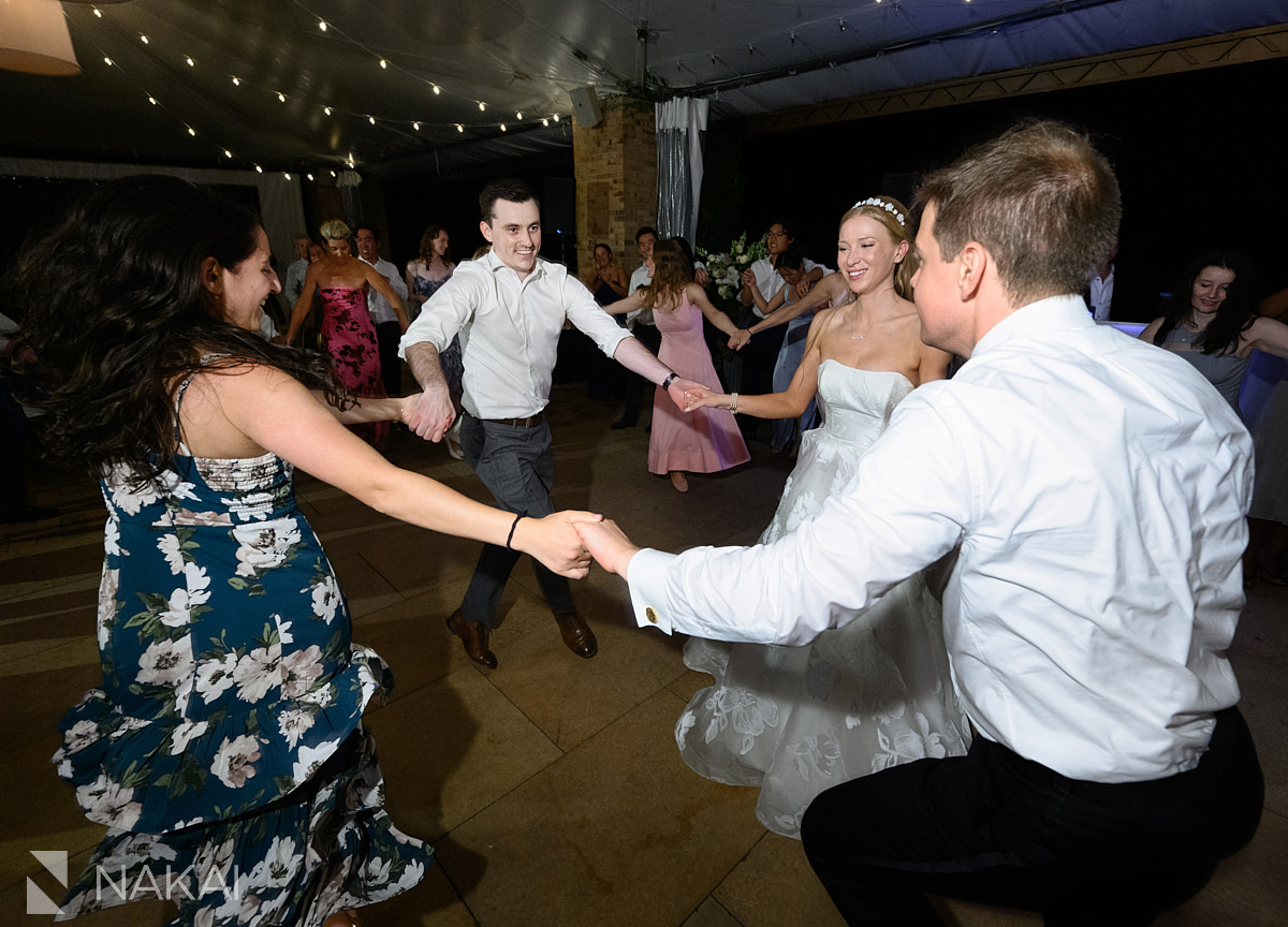 chicago botanic garden wedding hora