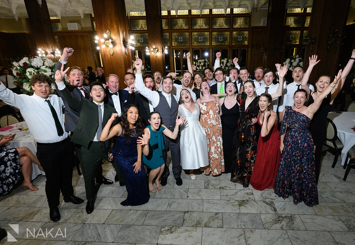 chicago athletic association wedding reception party