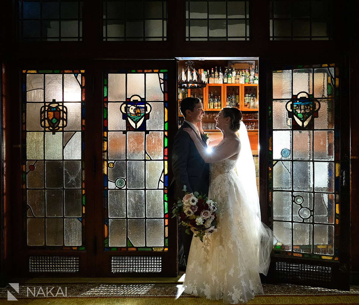 chicago athletic association wedding photography bride groom