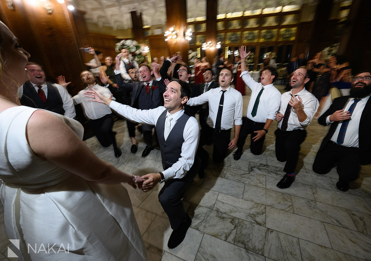 chicago athletic association wedding reception fun