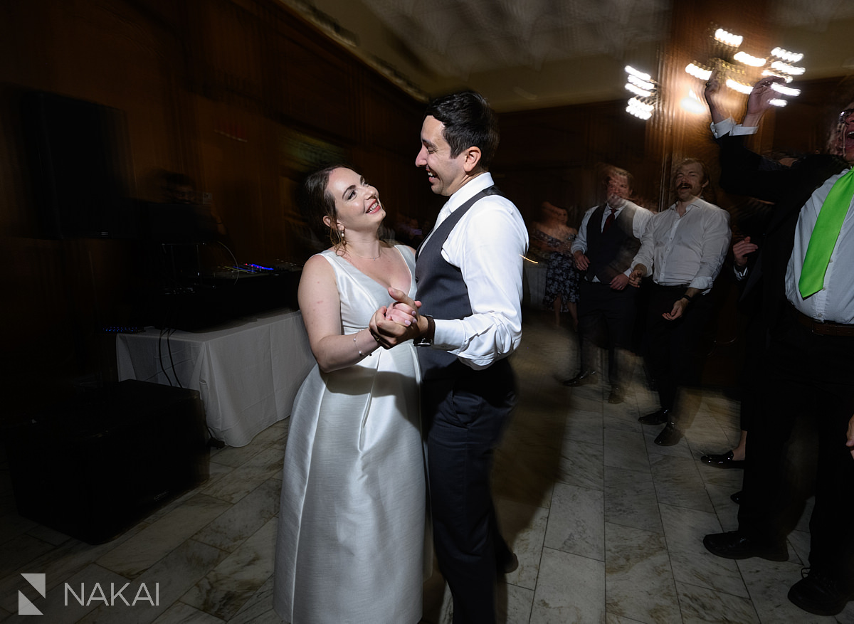 chicago athletic association wedding reception fun
