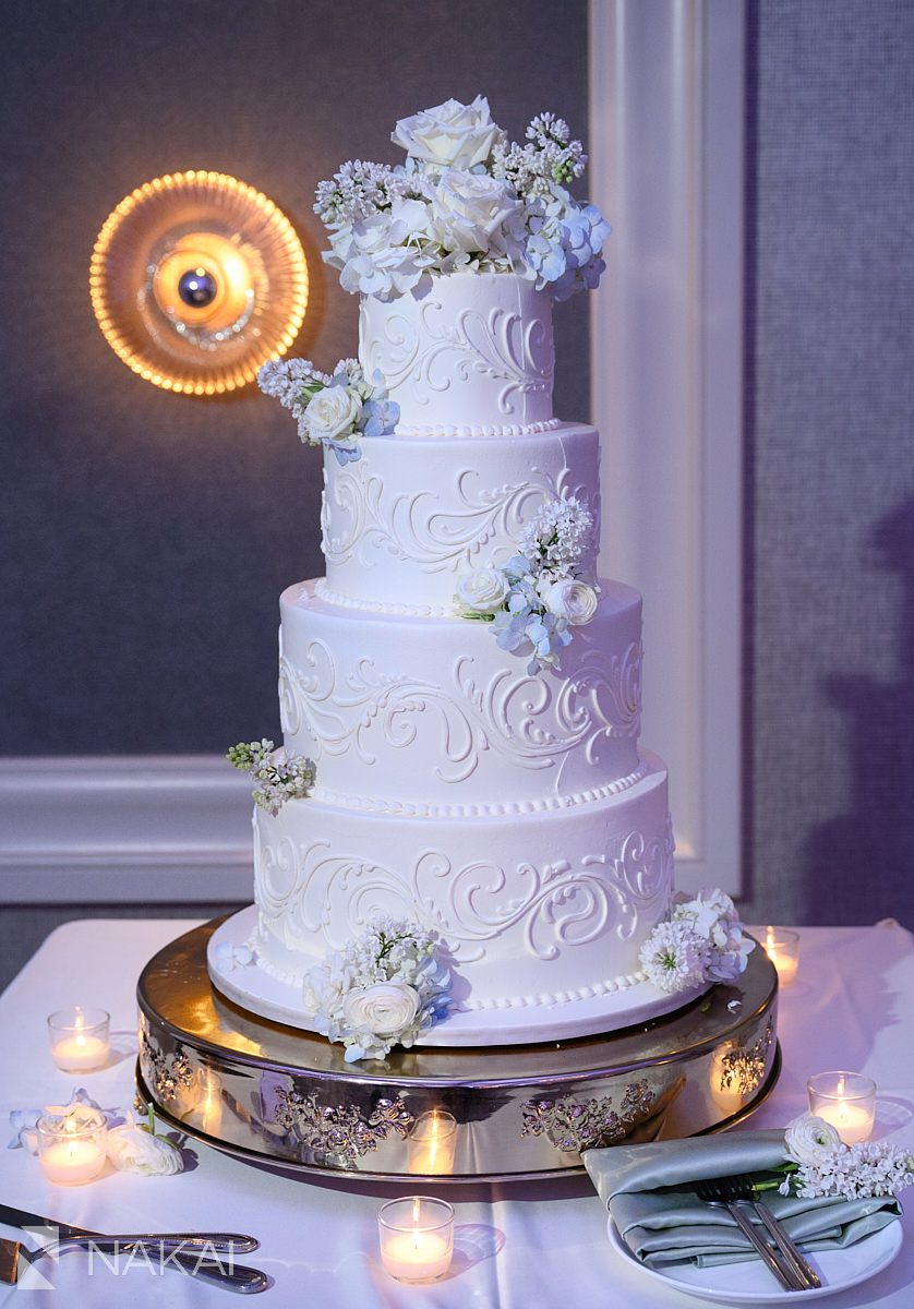 cake JW marriott chicago wedding burnham ballroom photos