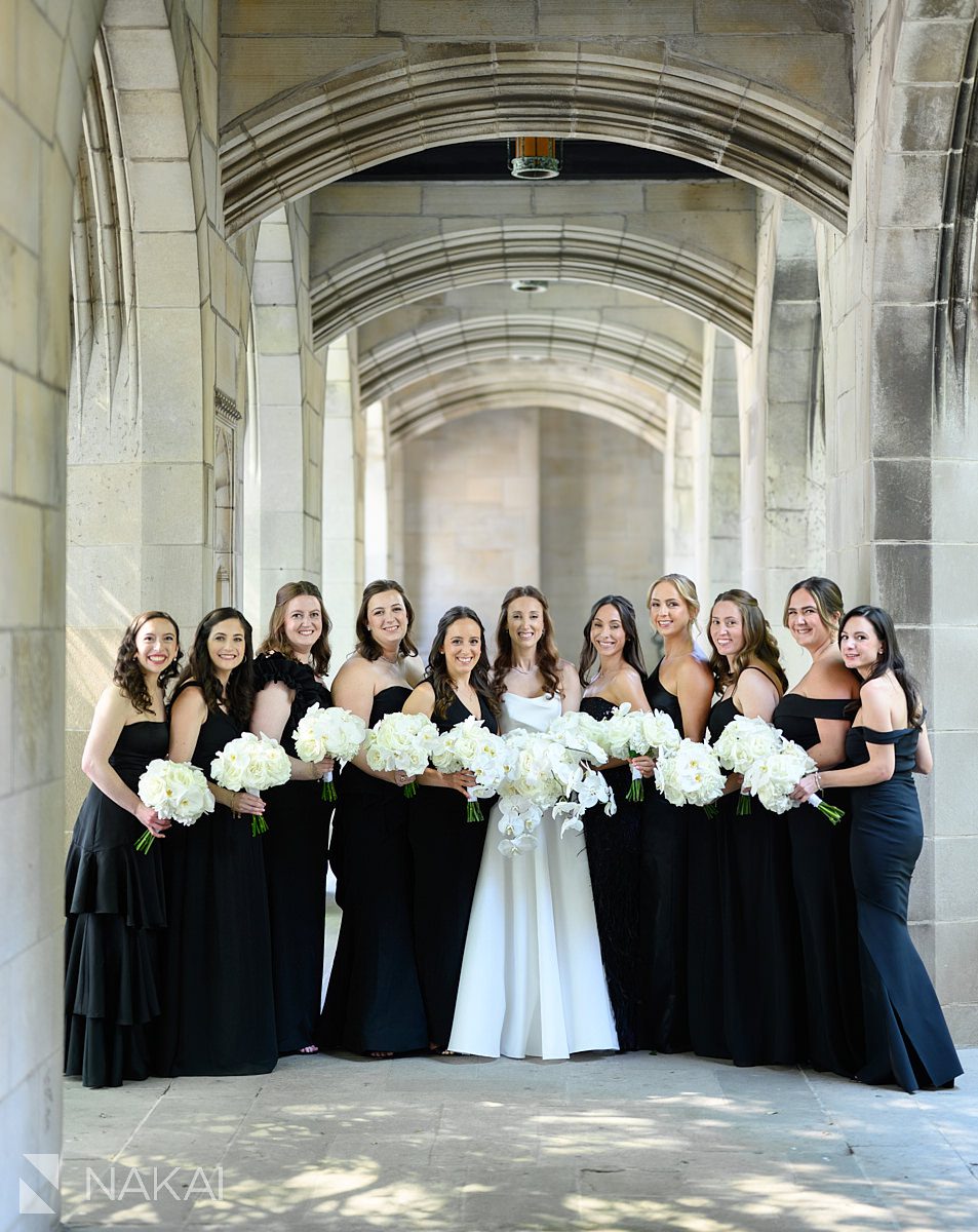 4th presbyterian chicago wedding photo bridesmaids