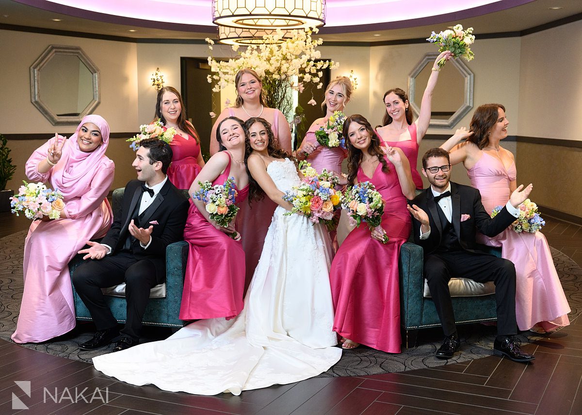 Ravinia Green Country Club Wedding bridesmaids indoor photo