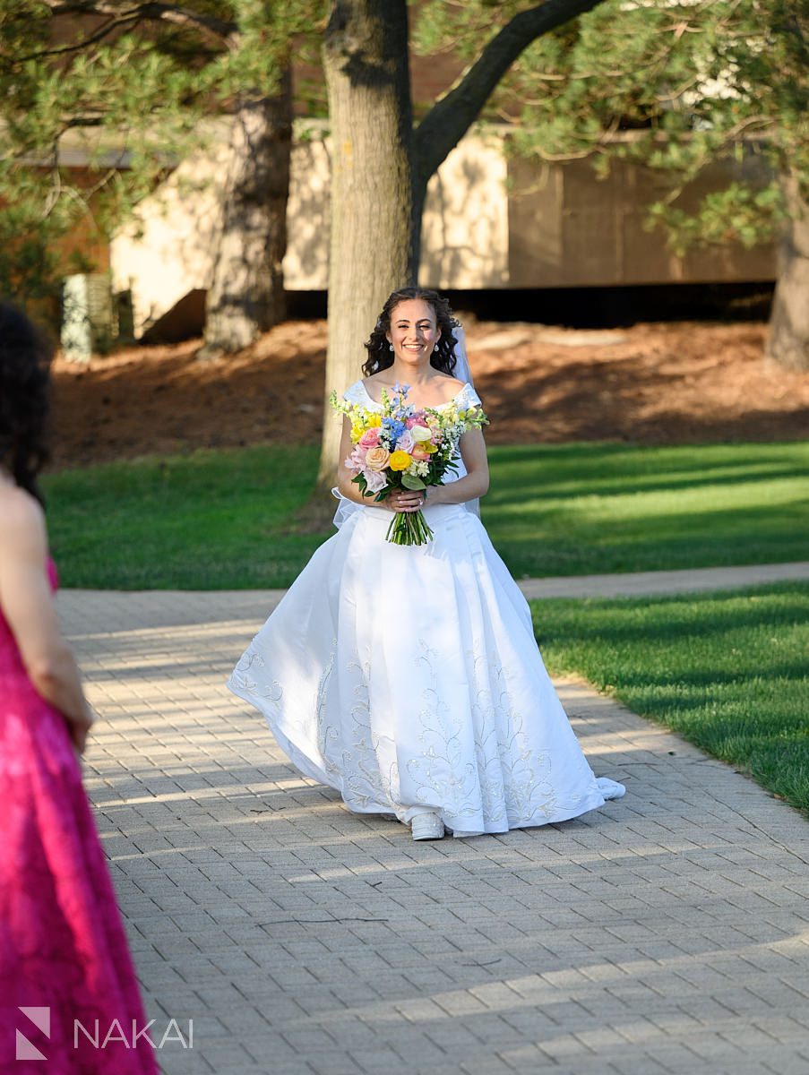 Ravinia Green Country Club Wedding processional bride