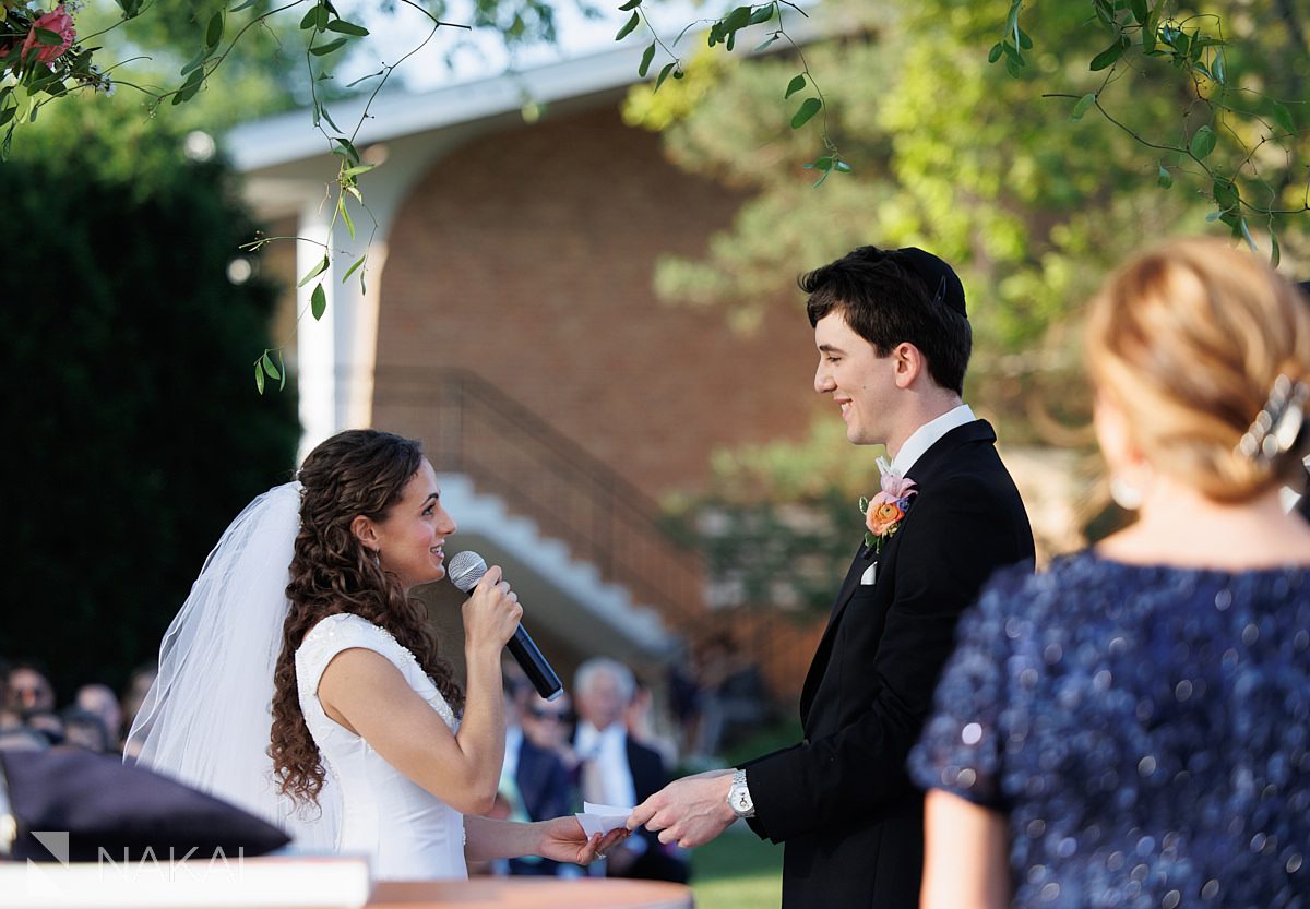 ceremony Ravinia Green Country Club Wedding vows