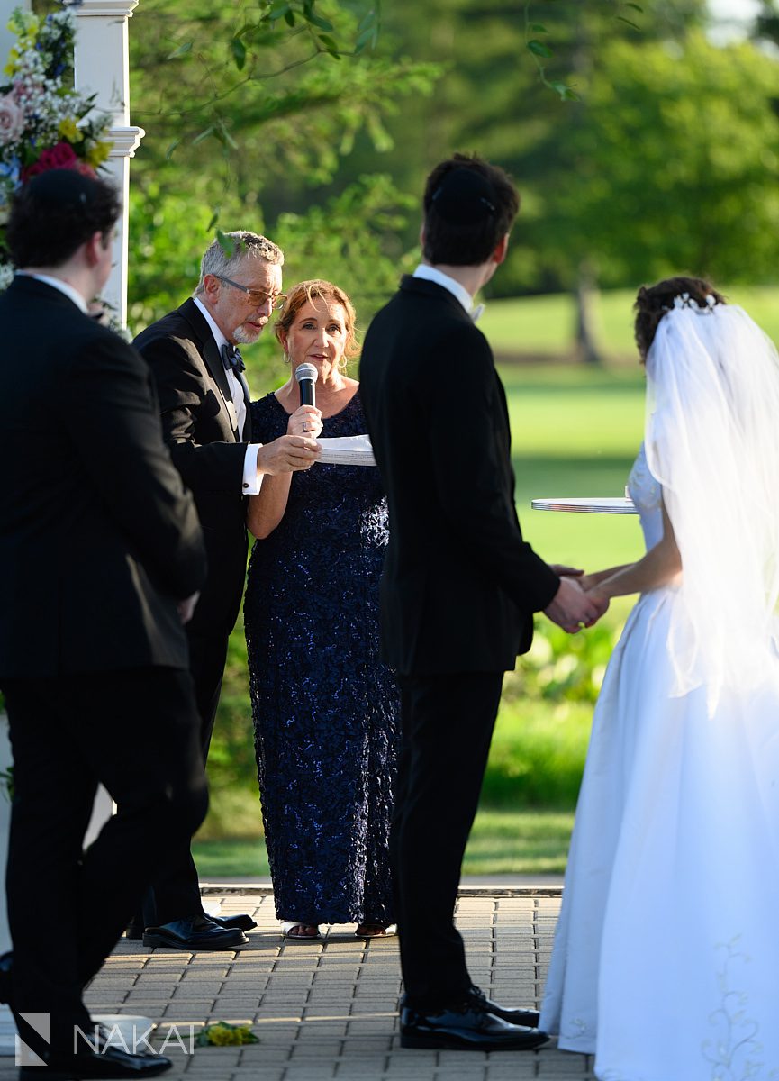 ceremony Ravinia Green Country Club Wedding vows