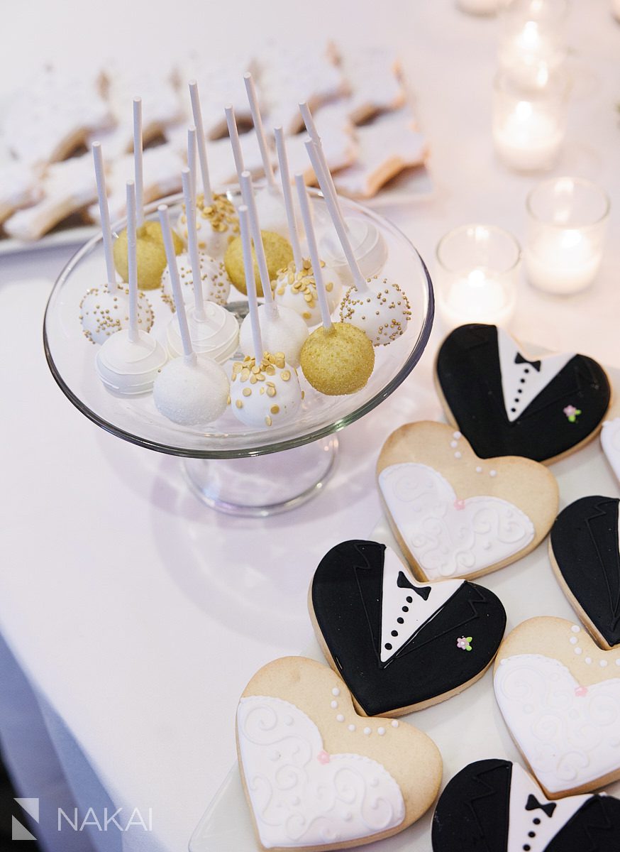 dessert treats Ravinia Green Country Club Wedding reception