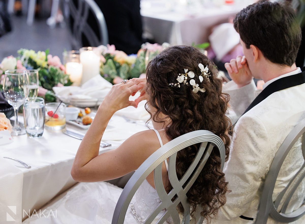 speech Ravinia Green Country Club Wedding reception