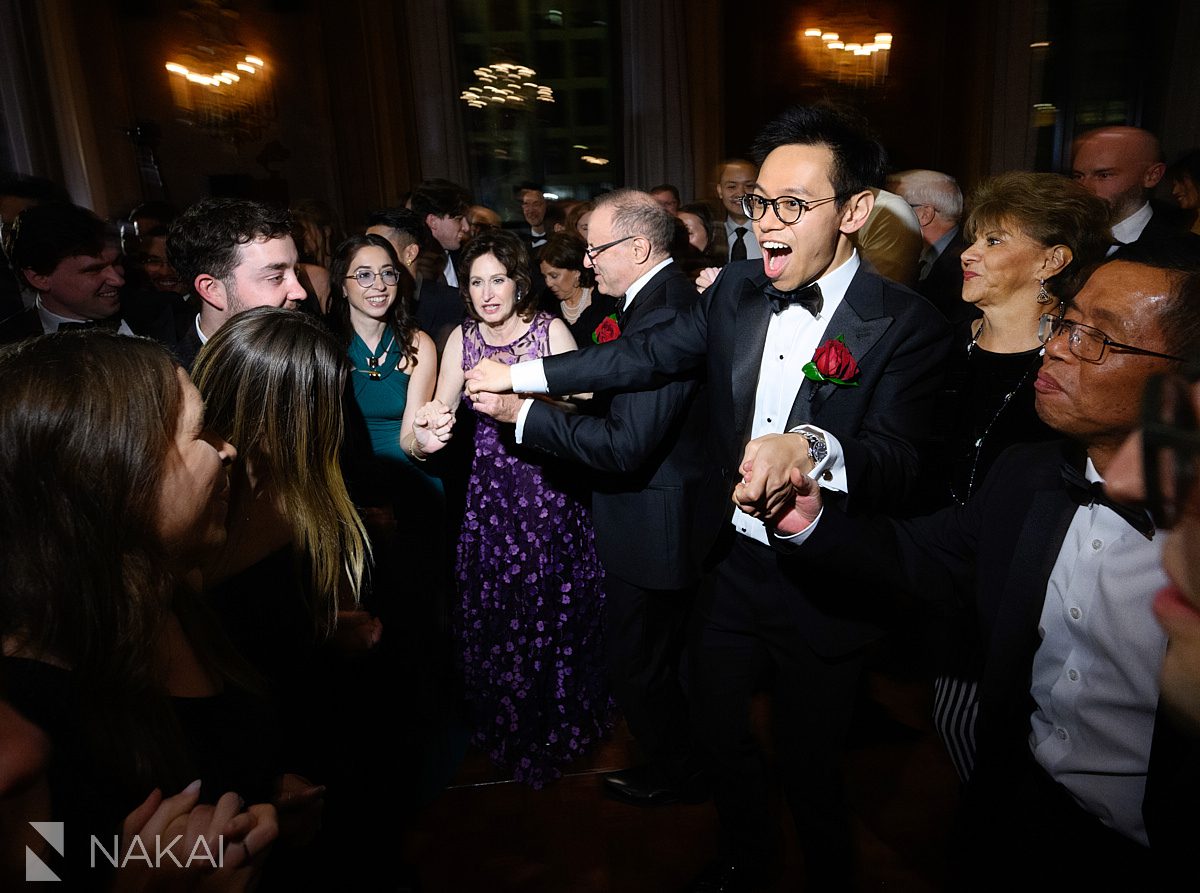 hora intercontinental chicago magnificent mile wedding reception