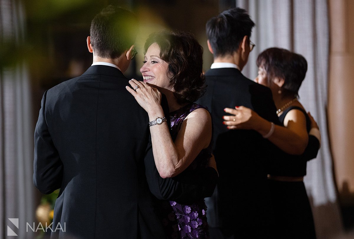 parent dances intercontinental chicago magnificent mile wedding reception