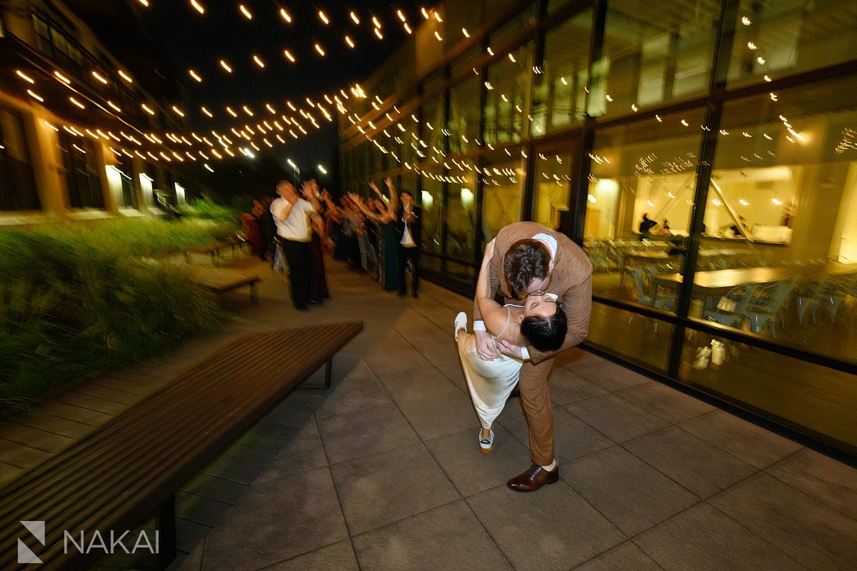 exit floor greenhouse loft wedding reception photos