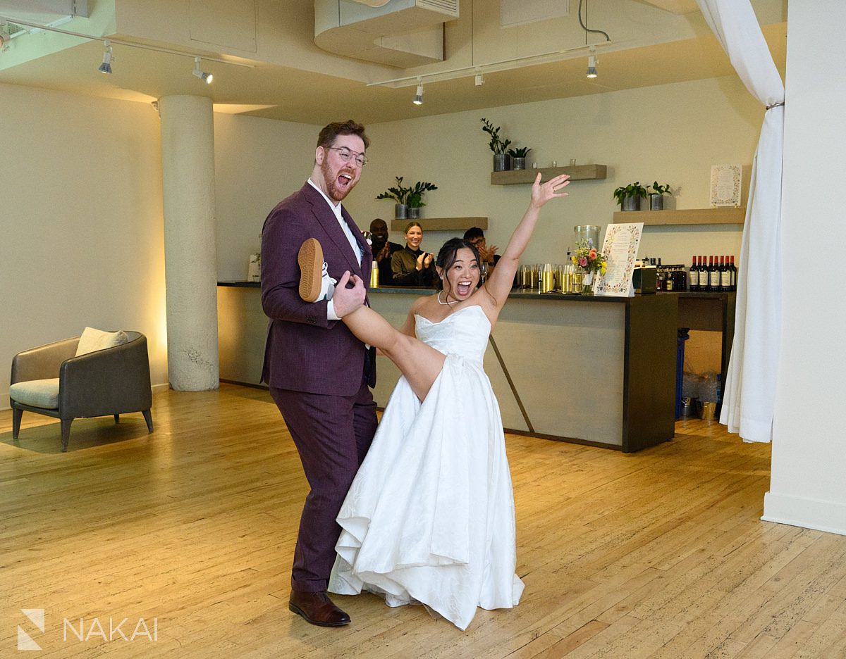 greenhouse loft wedding reception photos entrance