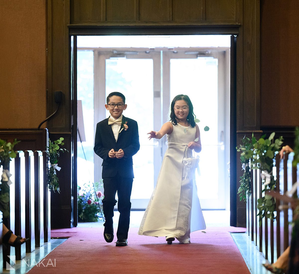 Chicago logan square wedding ceremony christian church