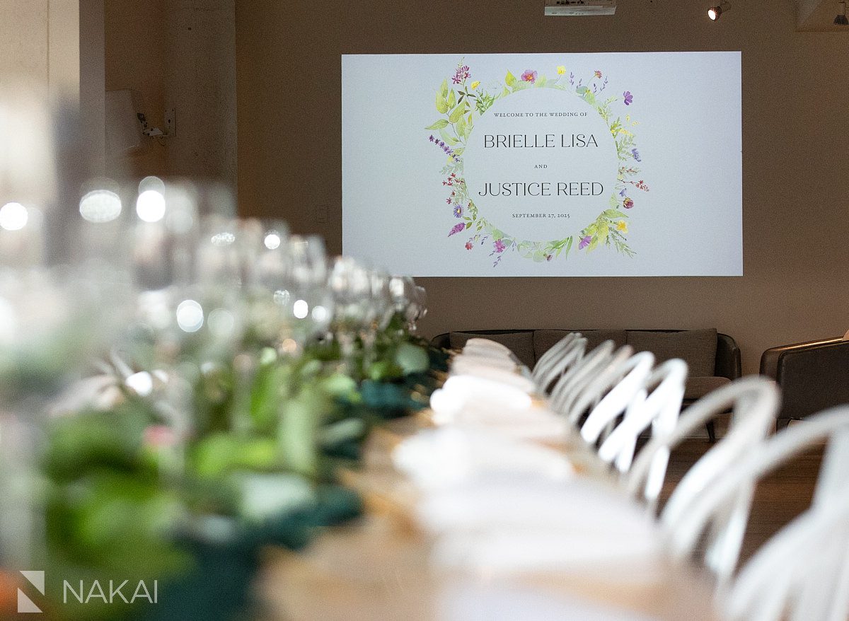 logan square wedding reception photos greenhouse loft