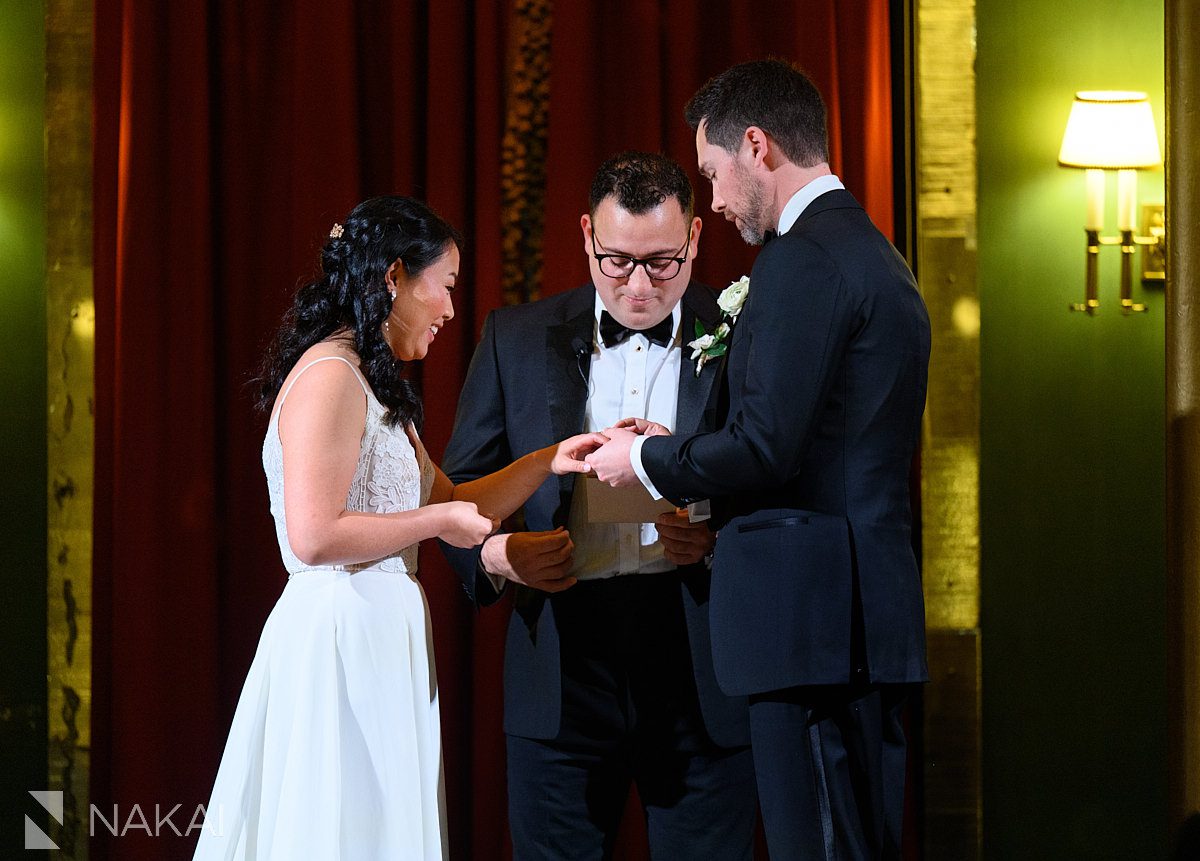 chicago casino club wedding pictures rings